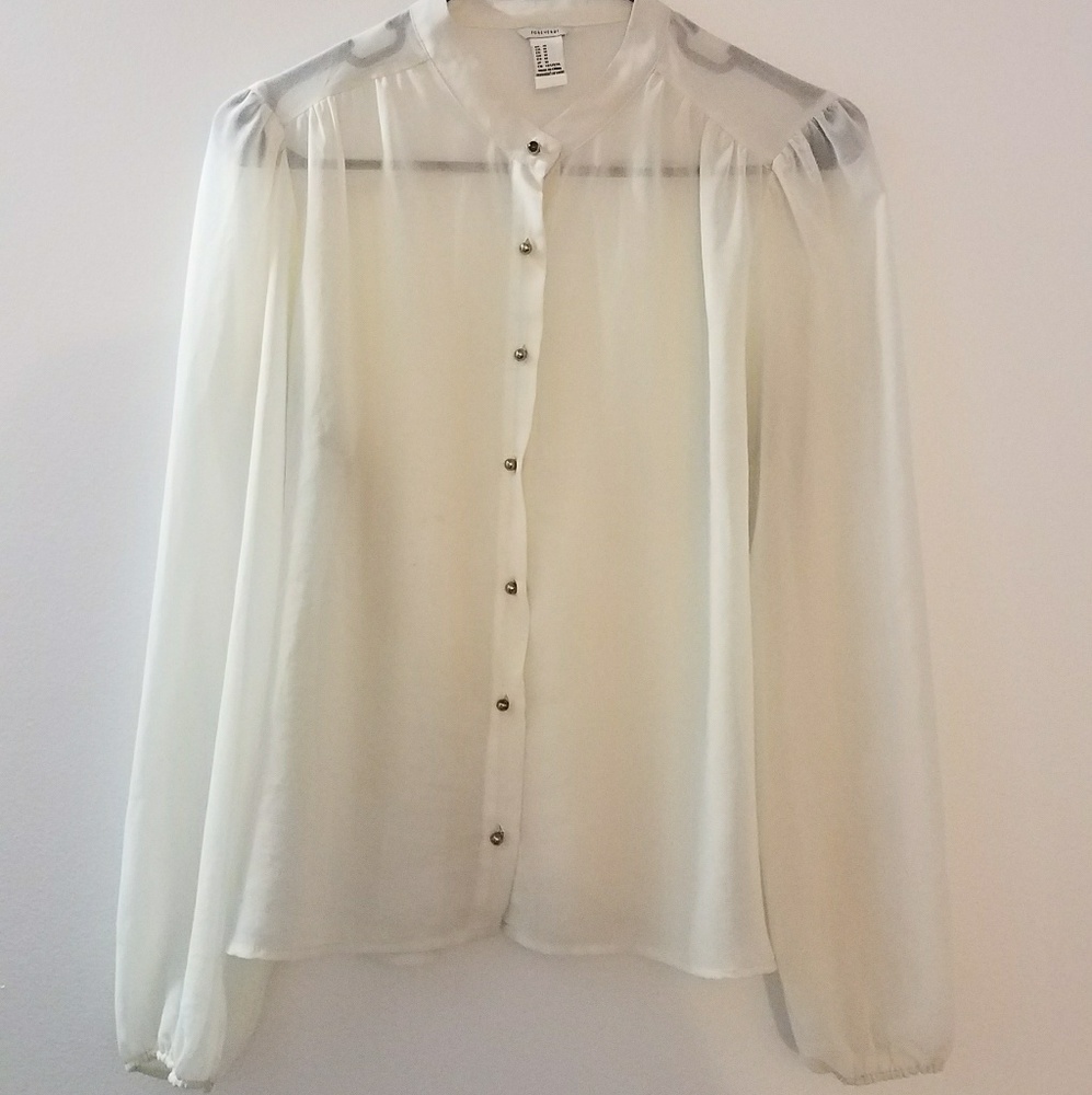 Sheer blouse